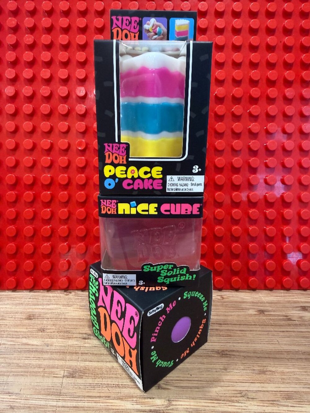 NEW! 🍰 💜CAKE TRIO w/cube & GROOVY GLOB! Perfect spring gift & ships 🚀